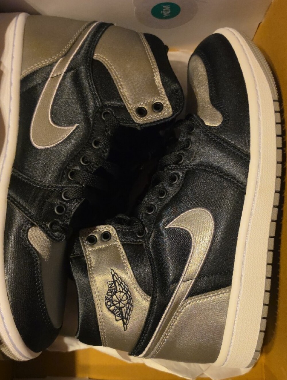 Nike Black and Gray High-Top Sneakers - Picture 6 of 10